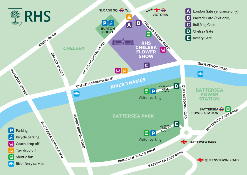 How to Get to Chelsea Flower Show