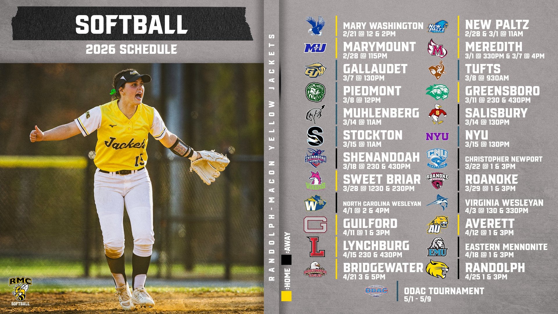 College Softball Schedule