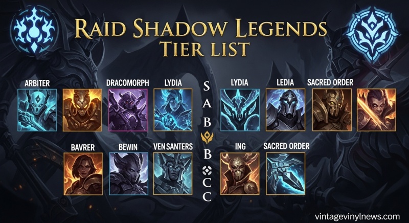 Raid Shadow Legends Tier List 2026