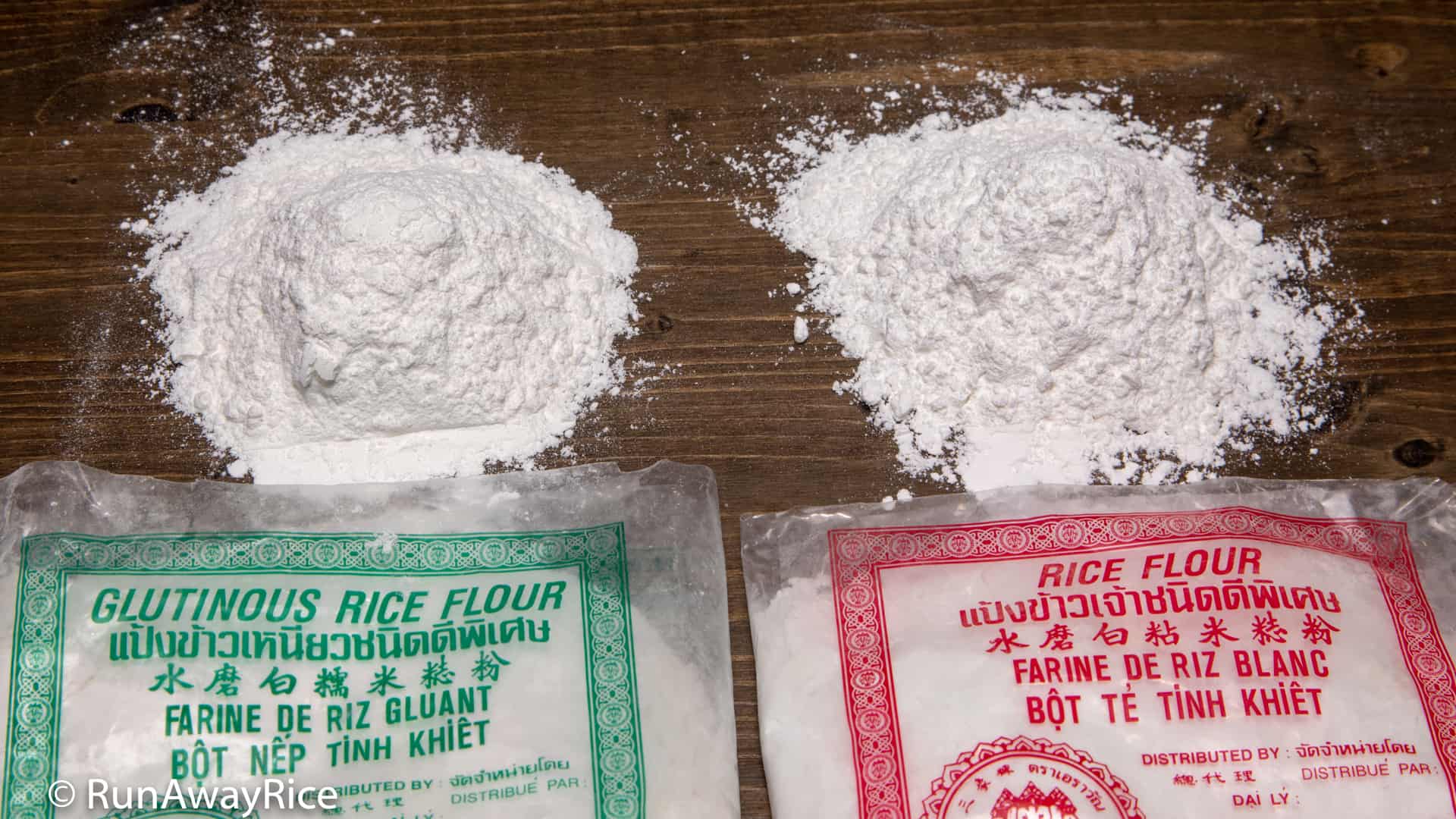 Is Glutinous Rice Flour the Same as Sweet Rice Flour