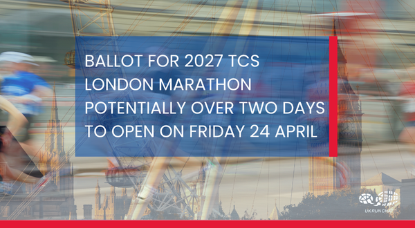 London Marathon 2027 Ballot Open Date