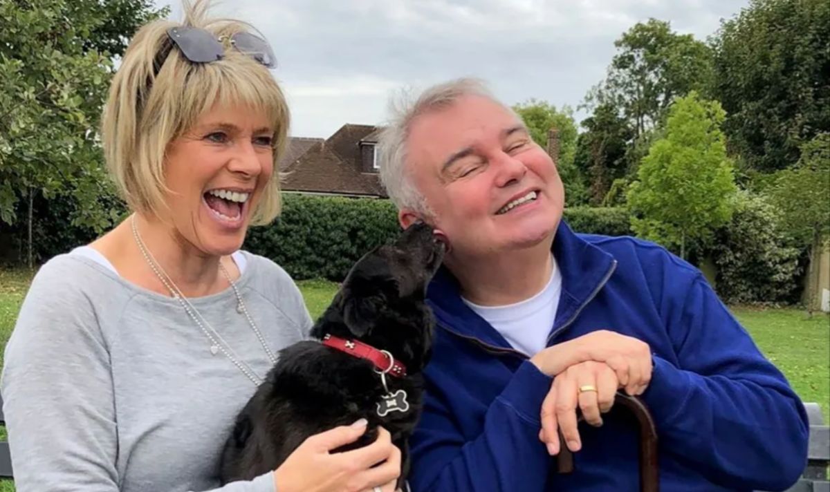 Eamonn Holmes and Ruth Langsford Dog
