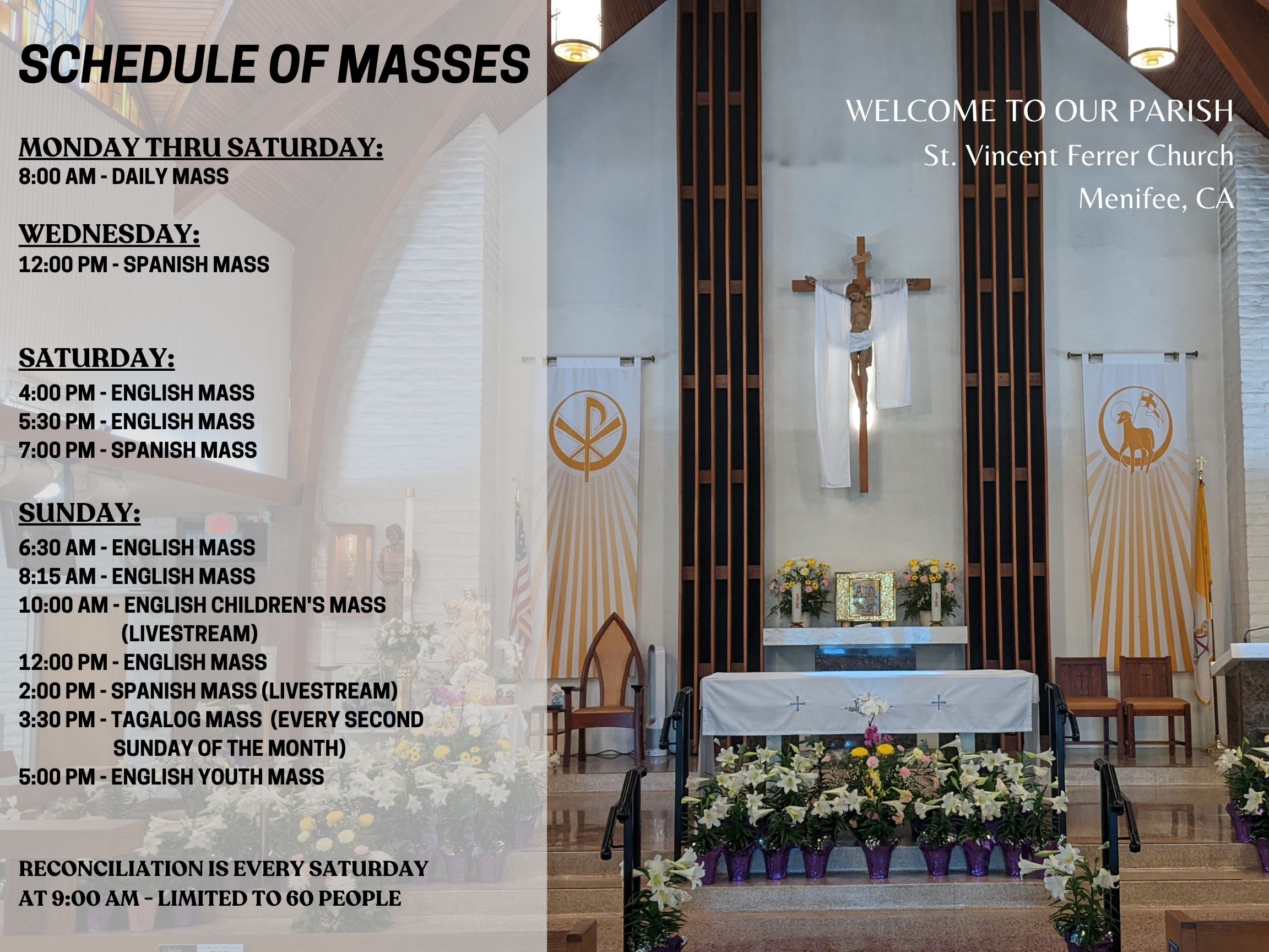 Sunday Mass Ewtn Schedule