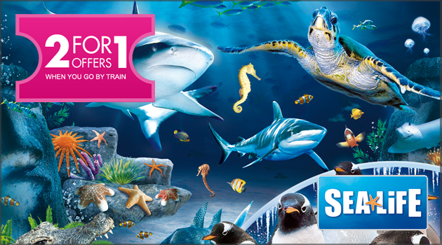 Sea Life Aquarium London 2 for 1