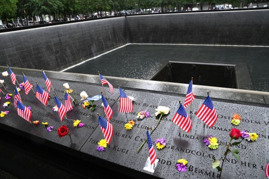 Reading of Names, Wreath Laying and Bell Tolling Mark 25Th Anniversary at World Trade Center Site