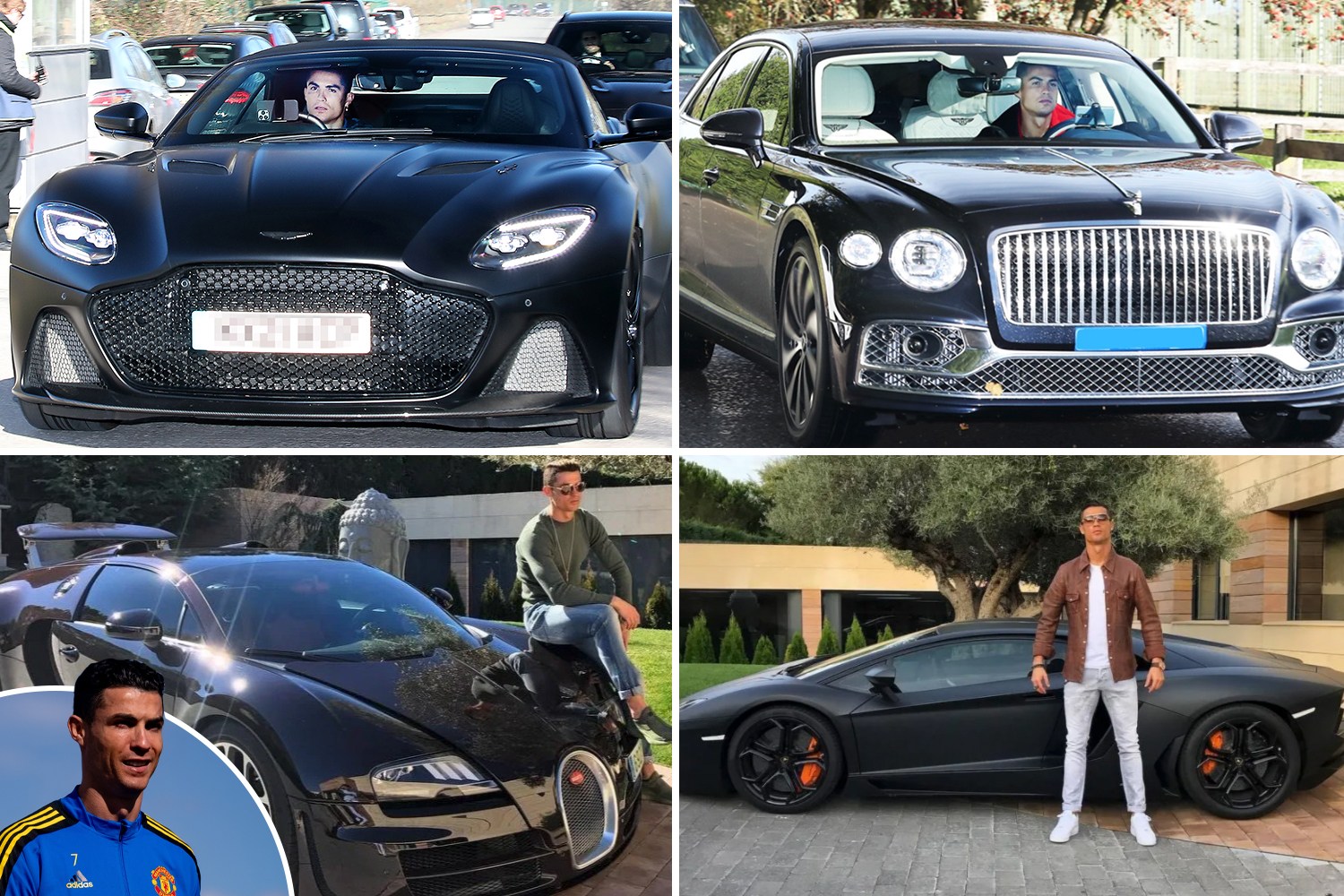 How Many Cars Does Ronaldo Have