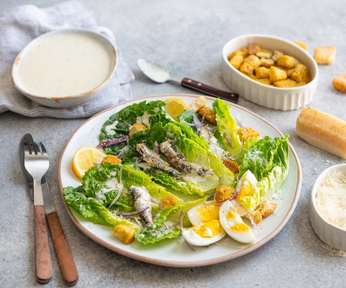 Sardine Caesar Dressing Recipe
