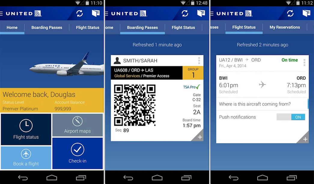 Download United Airlines App for Android