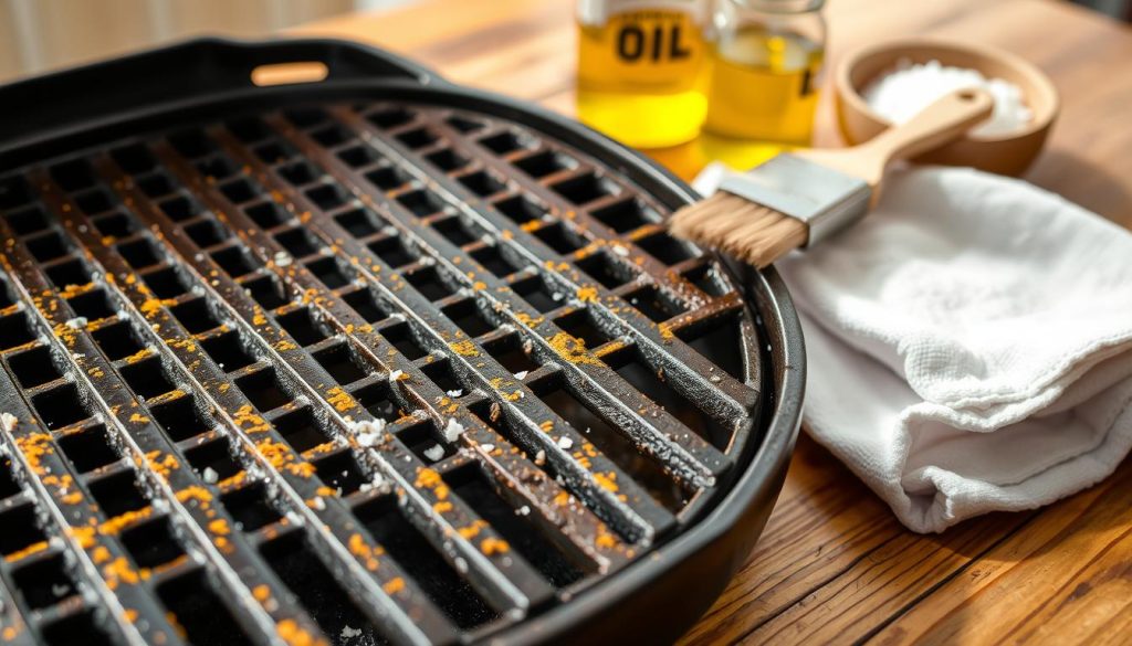 Seasoning a New Grill Grate