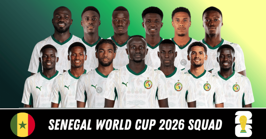 Senegal Group World Cup 2026