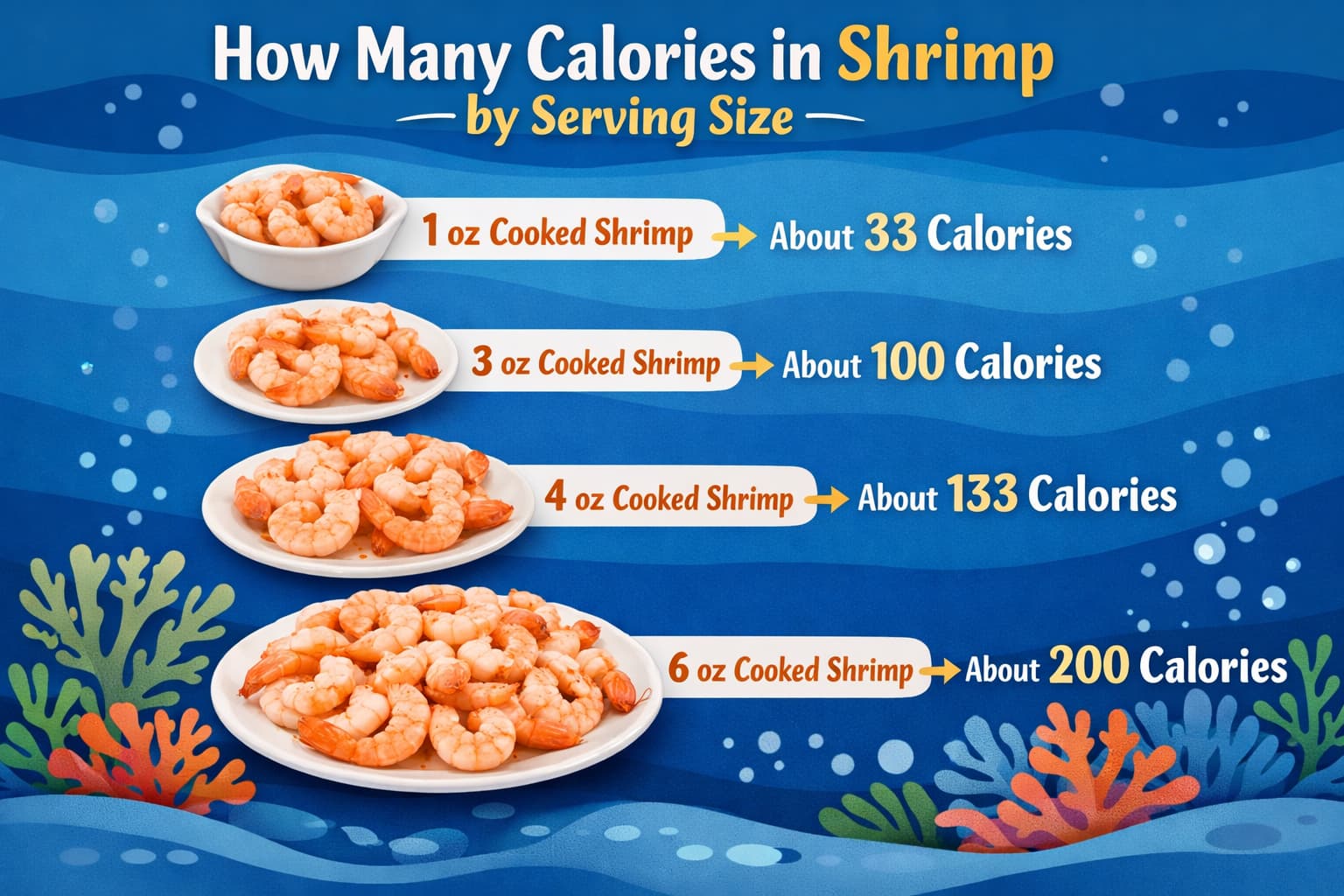 Fed and Fit Shrimp Appetizer Calories per Serving
