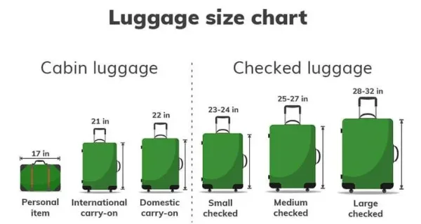 Carry on Overhead Bin Size