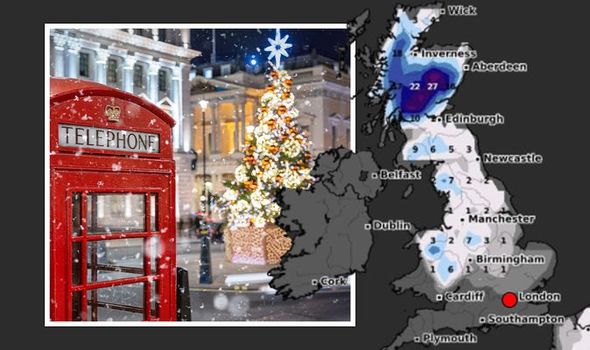 When Did It Last Snow on Christmas Day Uk