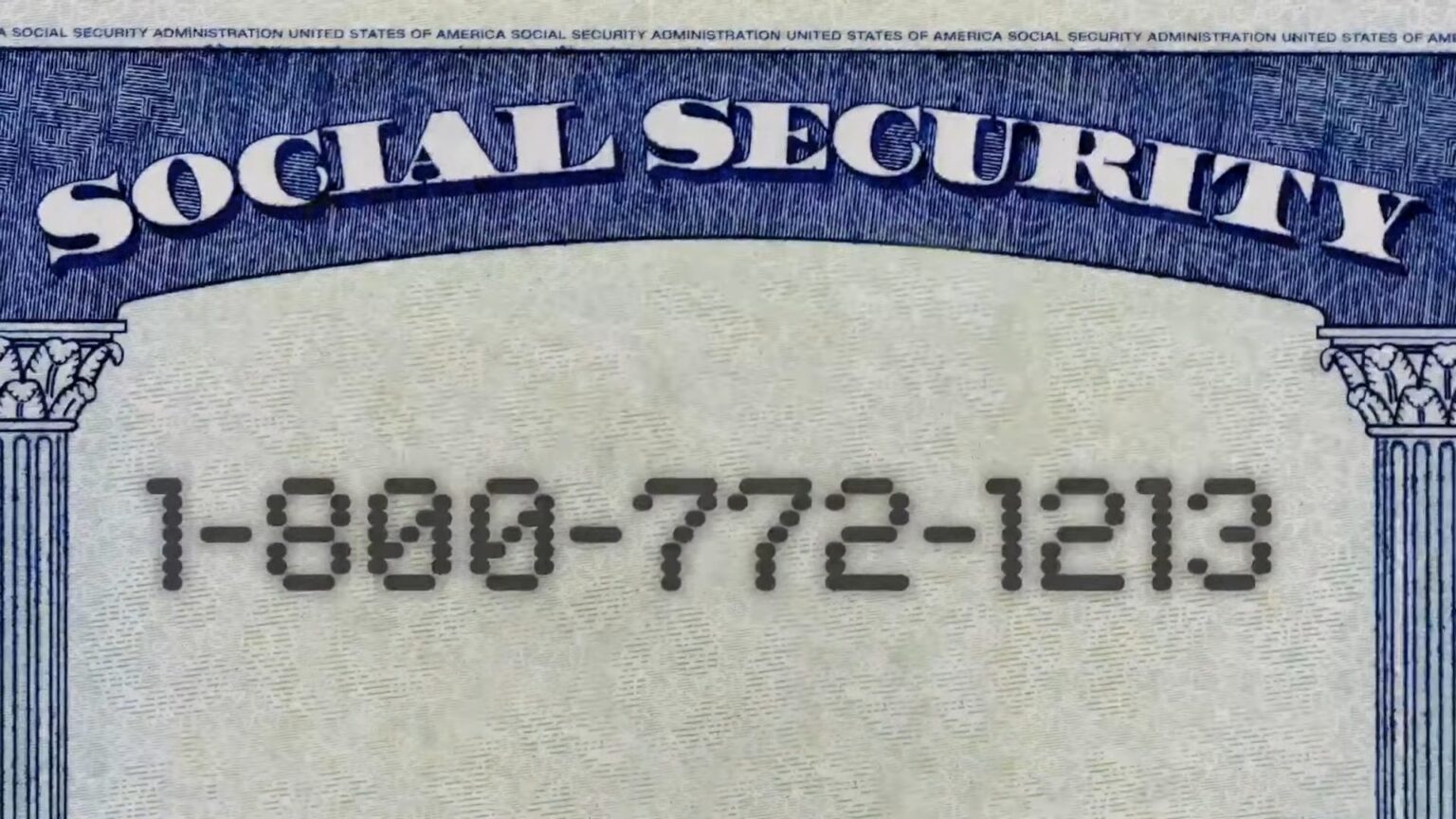 Social Security 800 Number