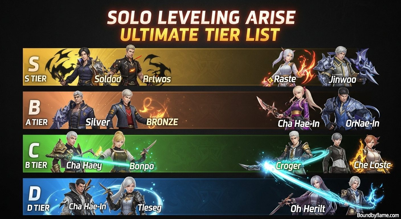 Solo Leveling Arise Tier List 2026