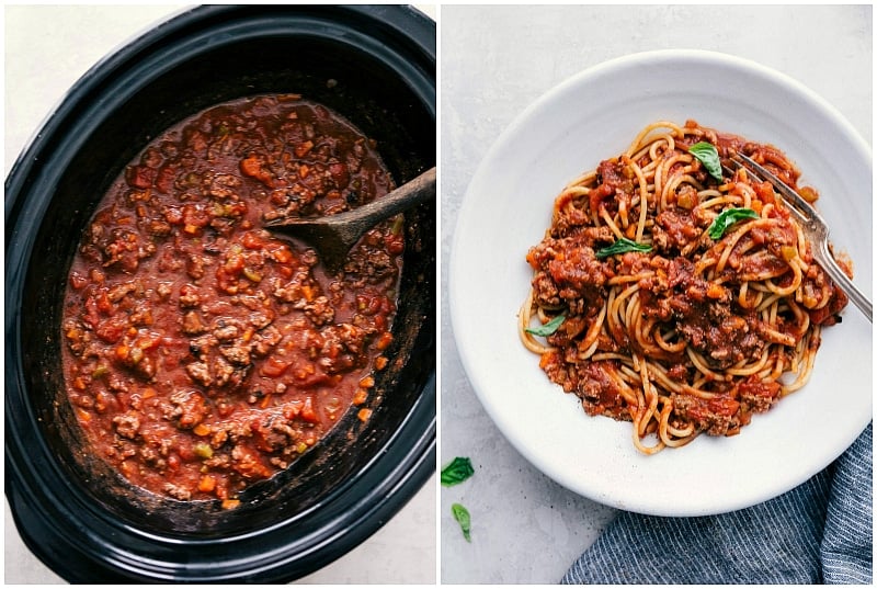 Spaghetti Bolognese Crock Pot Recipe