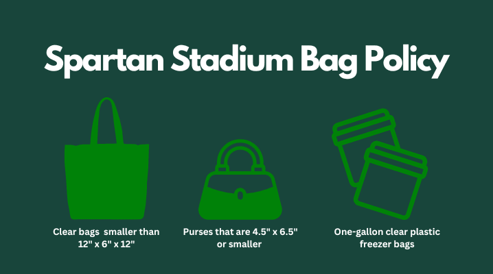 Michigan State No Bag Policy
