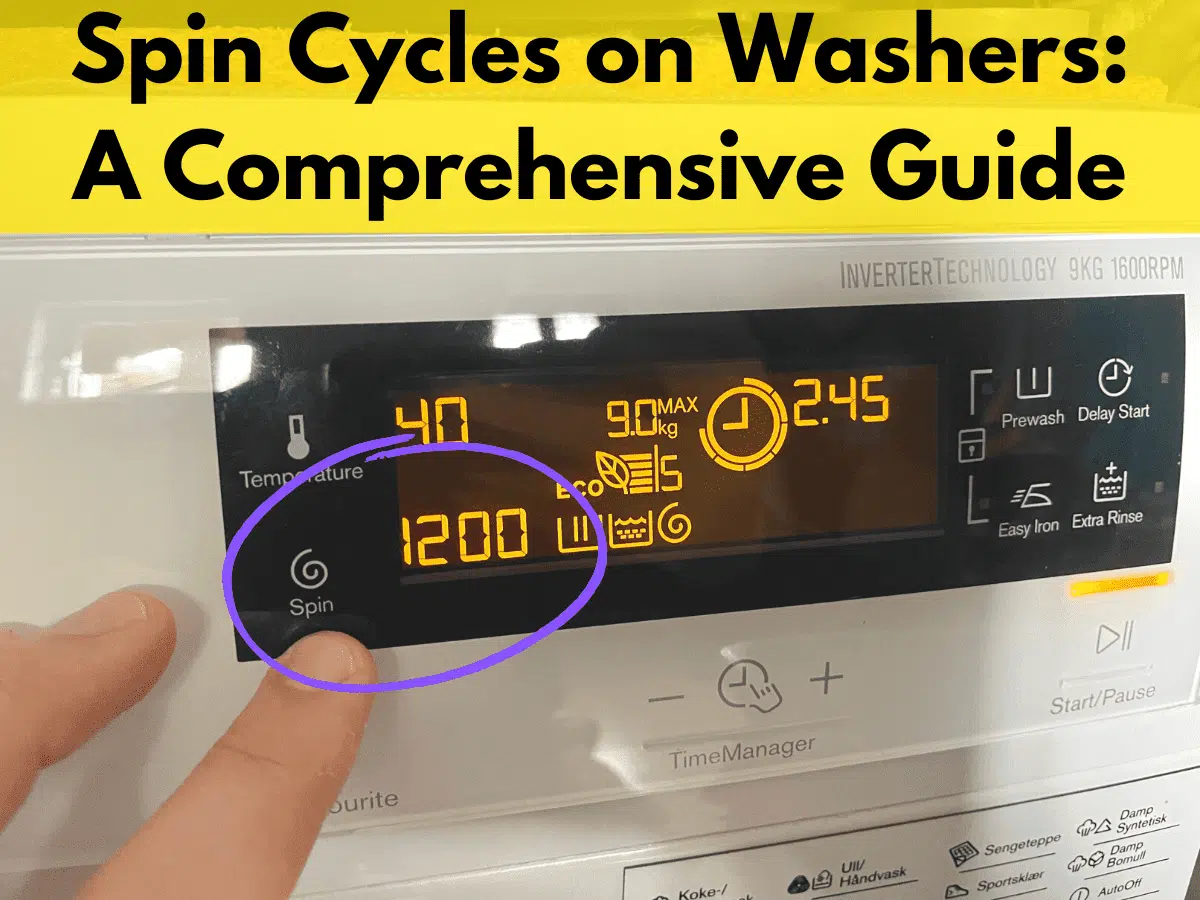 How Long Does a Final Spin Take on a Washer