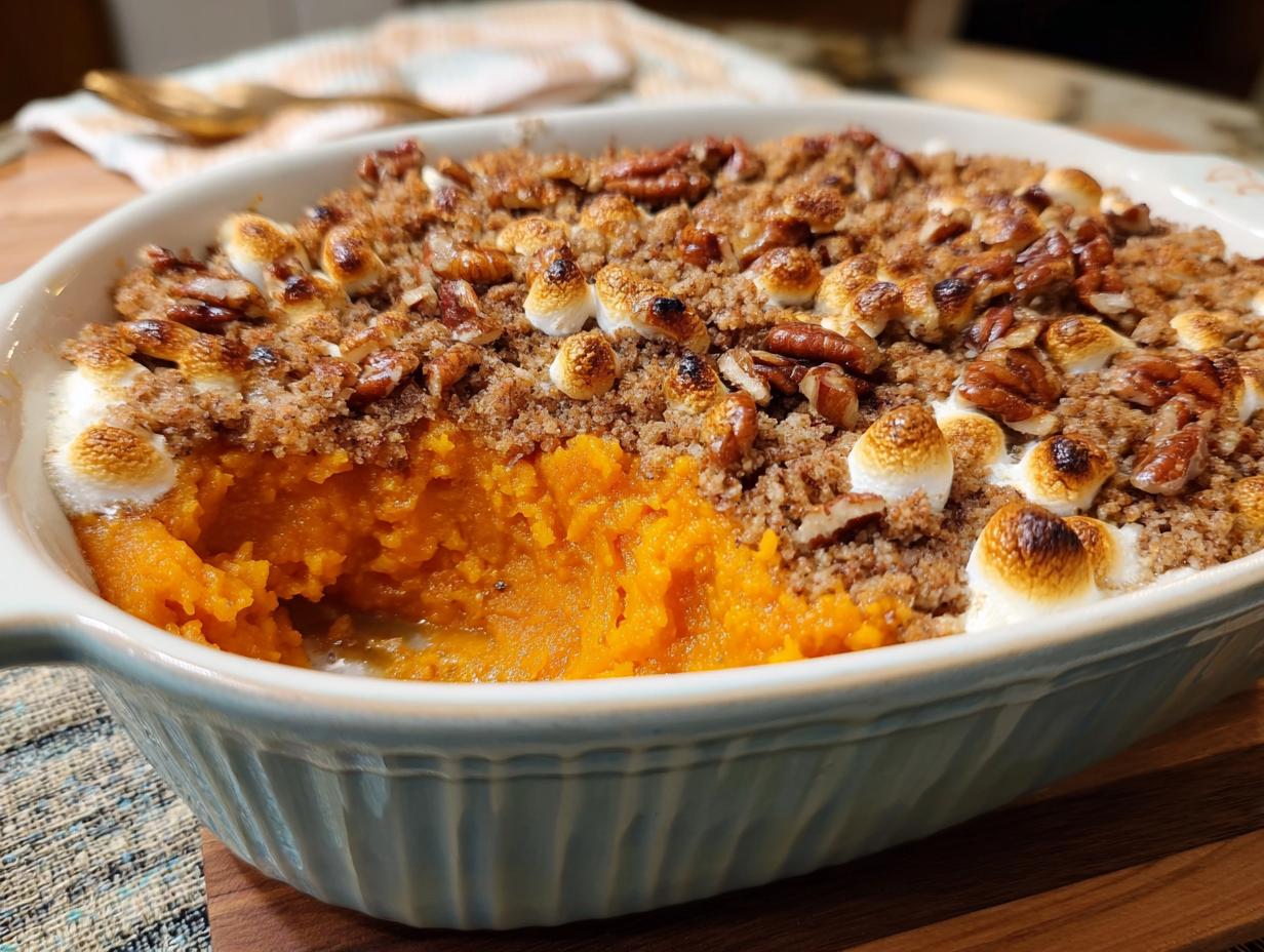 Reheat Sweet Potato Casserole in Oven