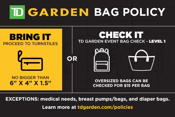 Td Bank Ballpark Bag Policy