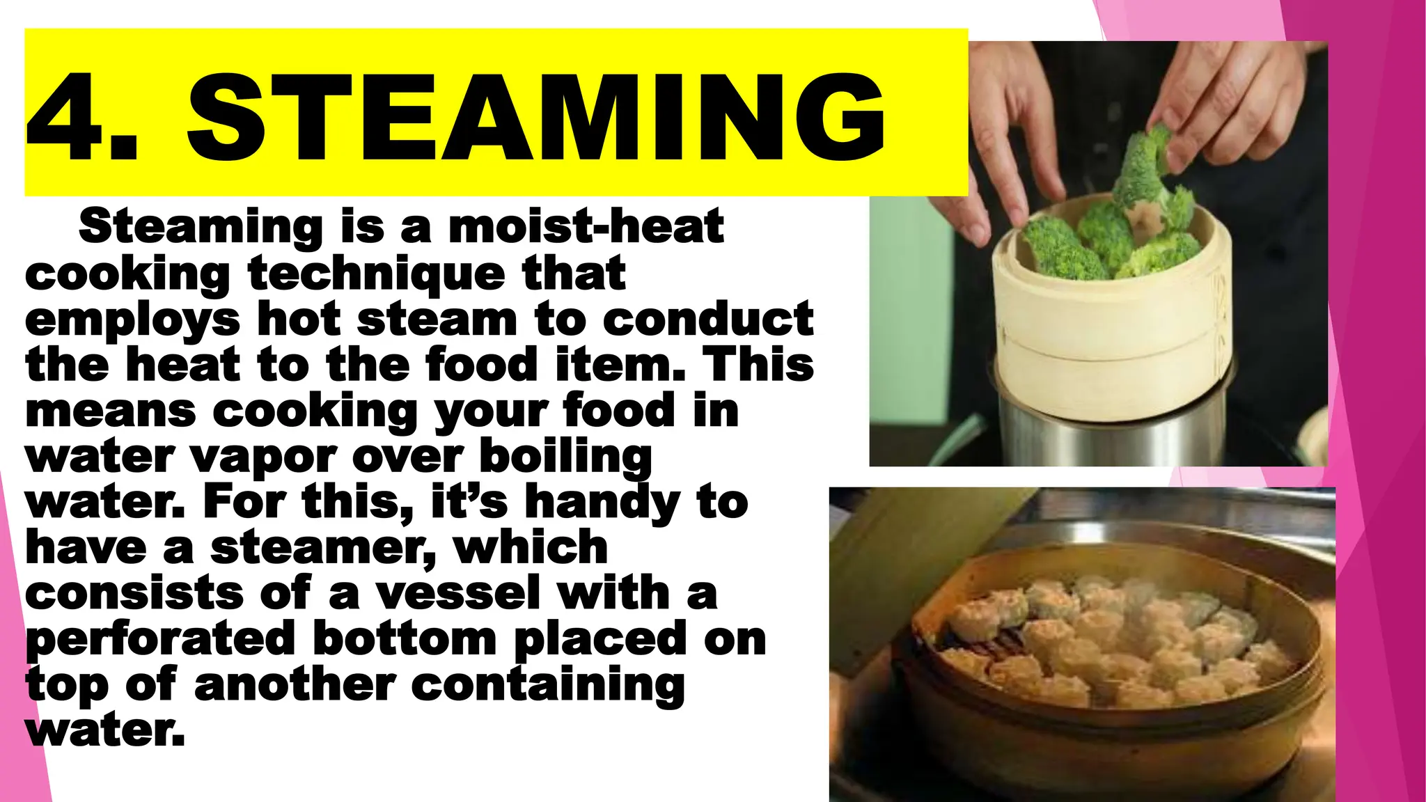 What Does Steaming Mean in Cooking