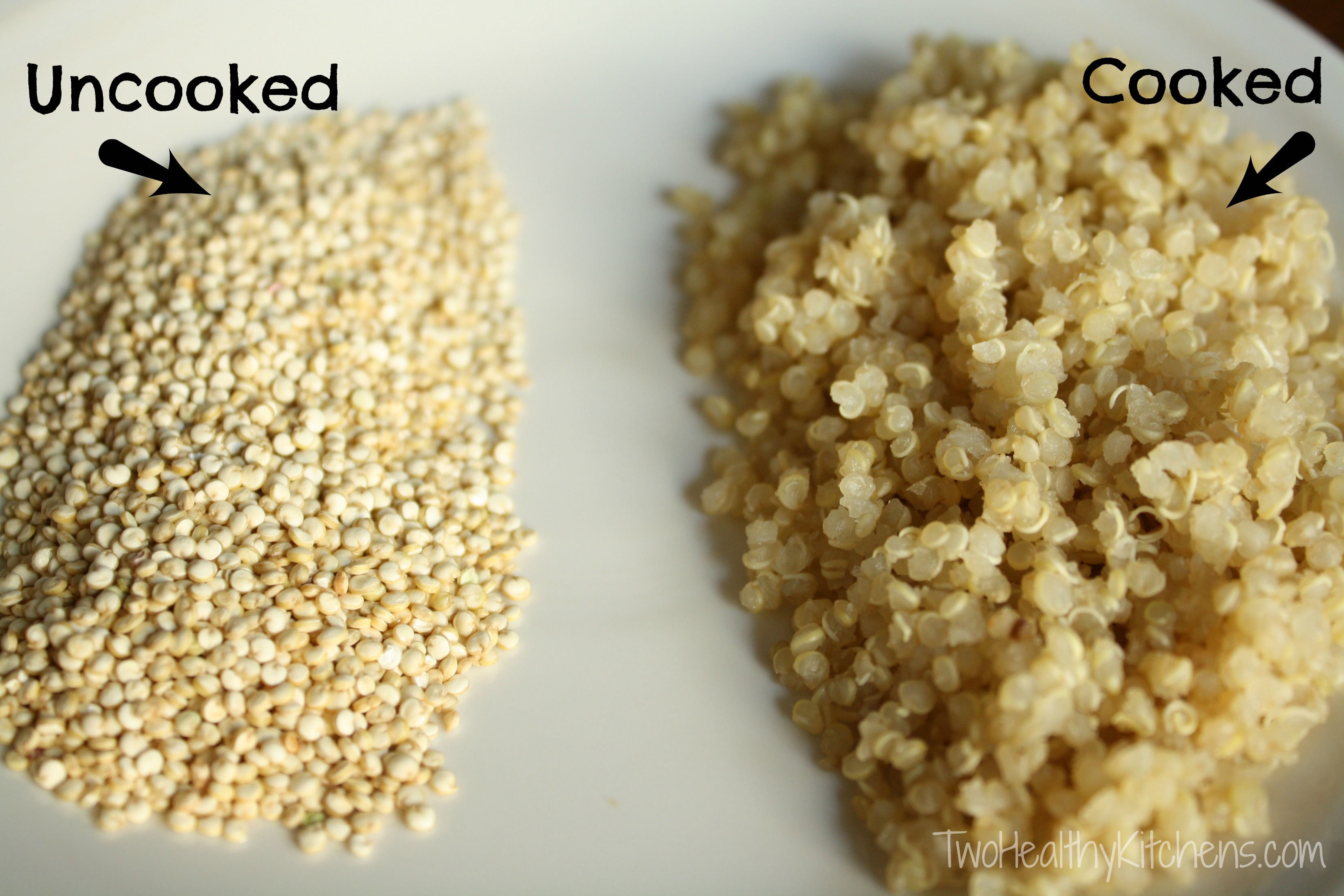 Cooked vs Uncooked Quinoa