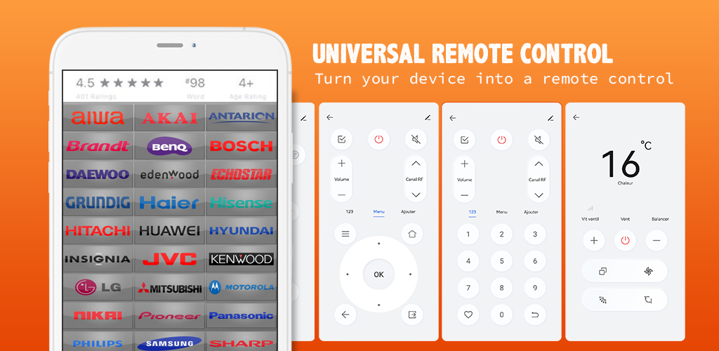 Universal Remote App for Non Smart Tv