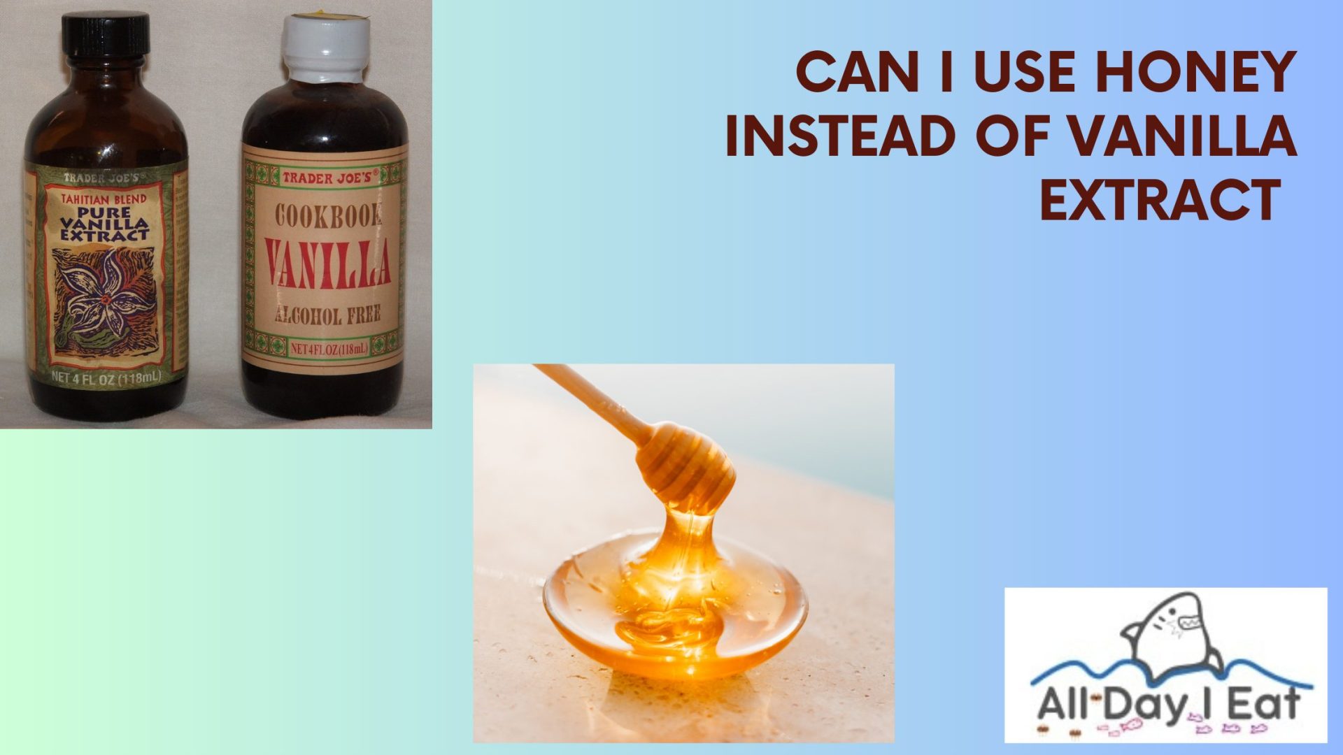 Honey Substitute for Vanilla Extract