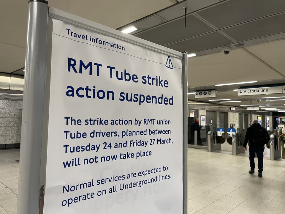 Will the Tube Strikes Be Called Off