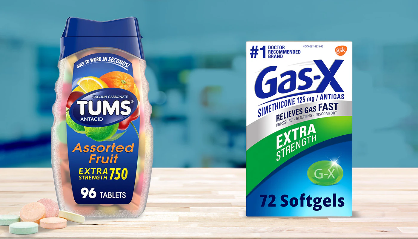 Tums and Gas X Together