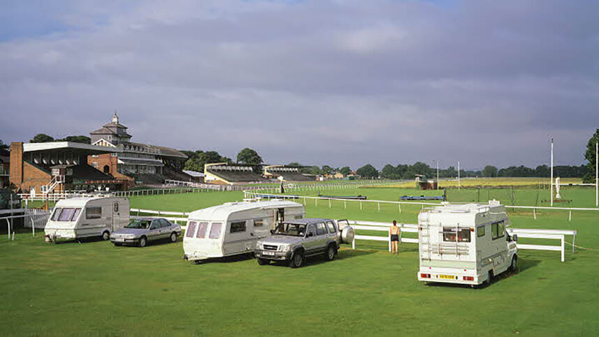 Thirsk Racecourse Caravan and Motorhome Club Campsite