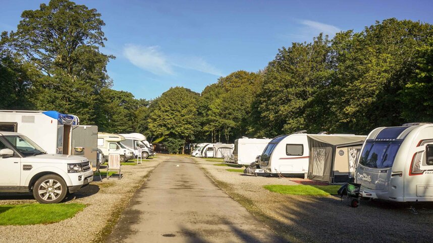Bolton Abbey Estate Caravan and Motorhome Club Campsite