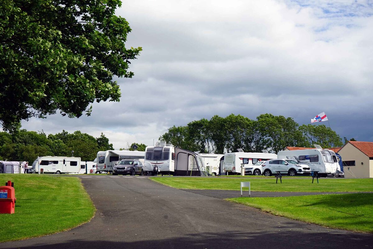 Durham Grange Caravan and Motorhome Club Campsite