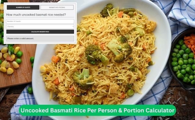Basmati Rice How Much per Person