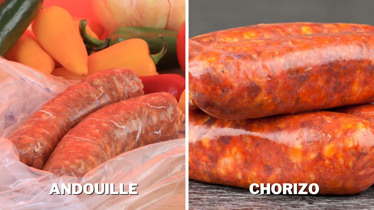 Chorizo vs Andouille Sausage