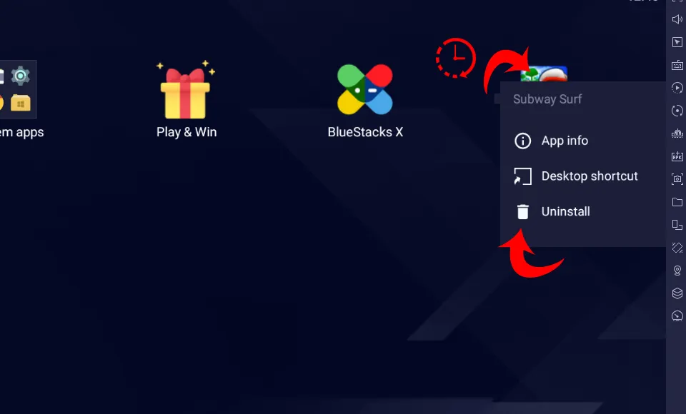How to Delete an App on Bluestacks