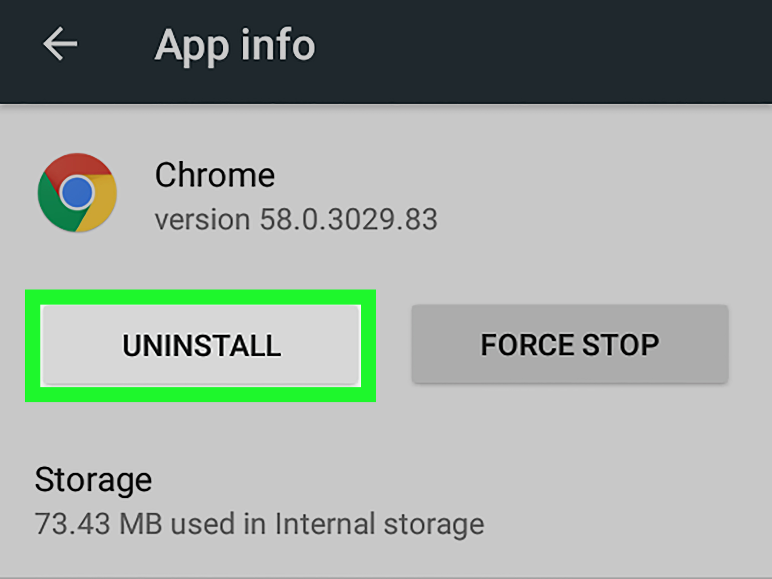 How to Uninstall on Google Chrome