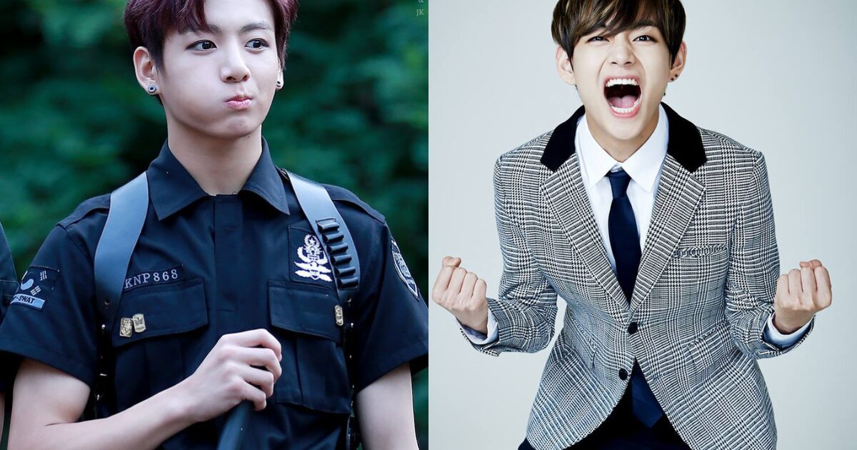 Bts Dubsmash v and Jungkook