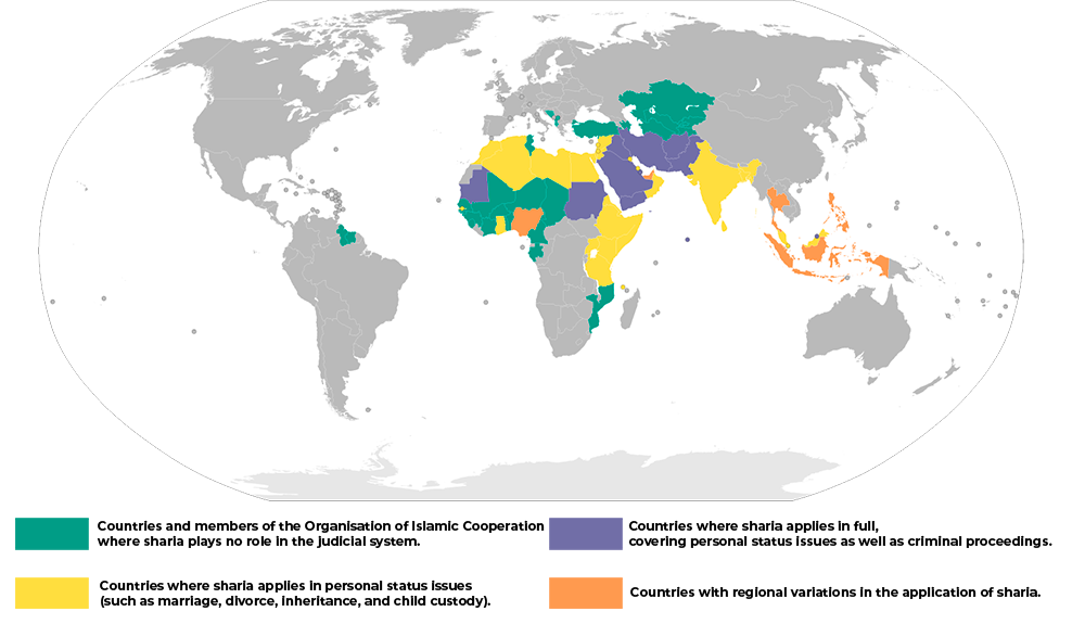 Countries That Follow Sharia Law