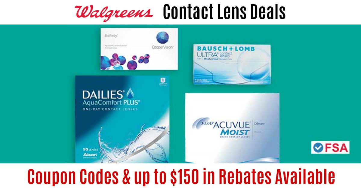 Coupons for Contact Lenses at Walgreens