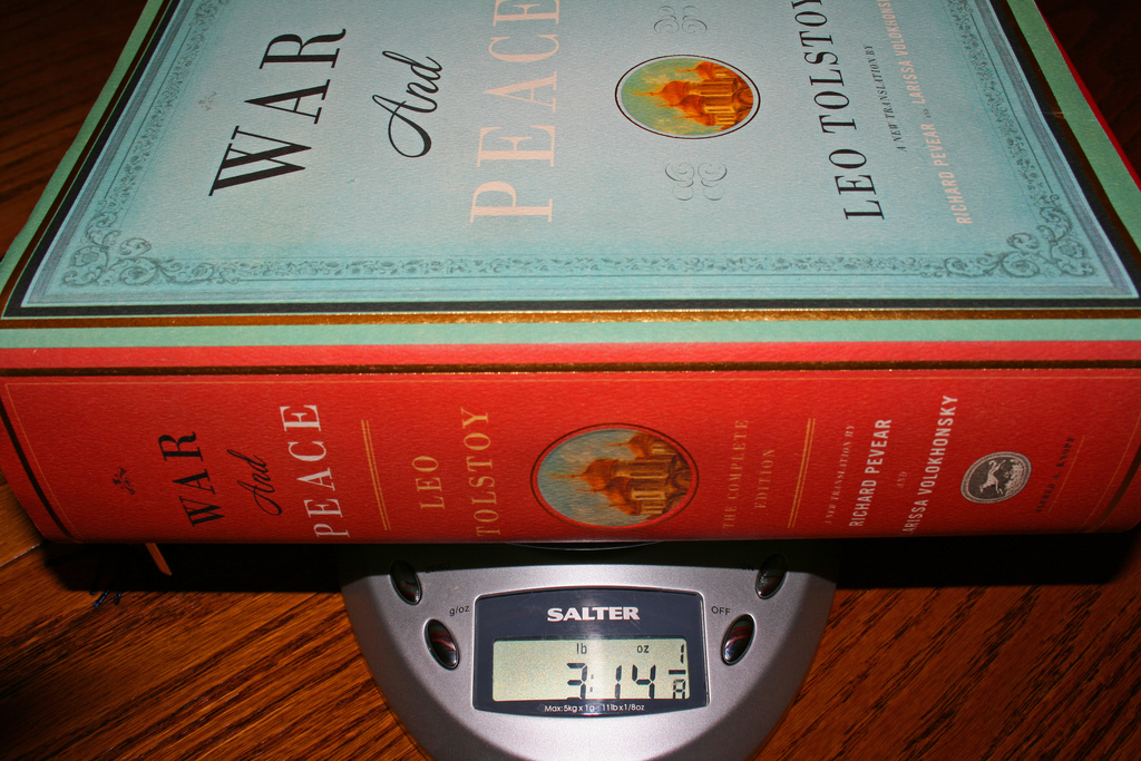 How Many Pages Are in the Book War and Peace