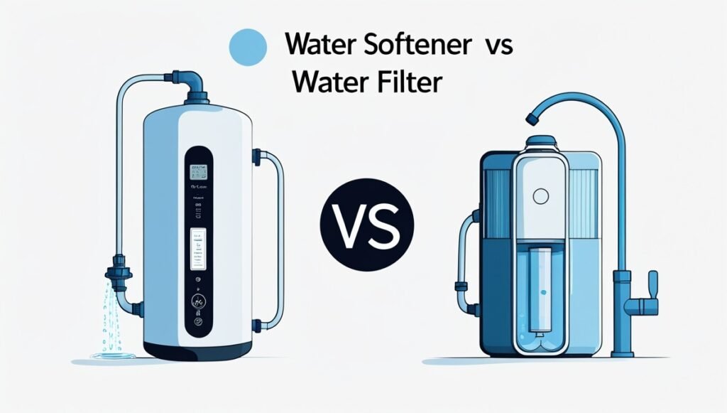 Is a Water Softener the Same as a Water Filter