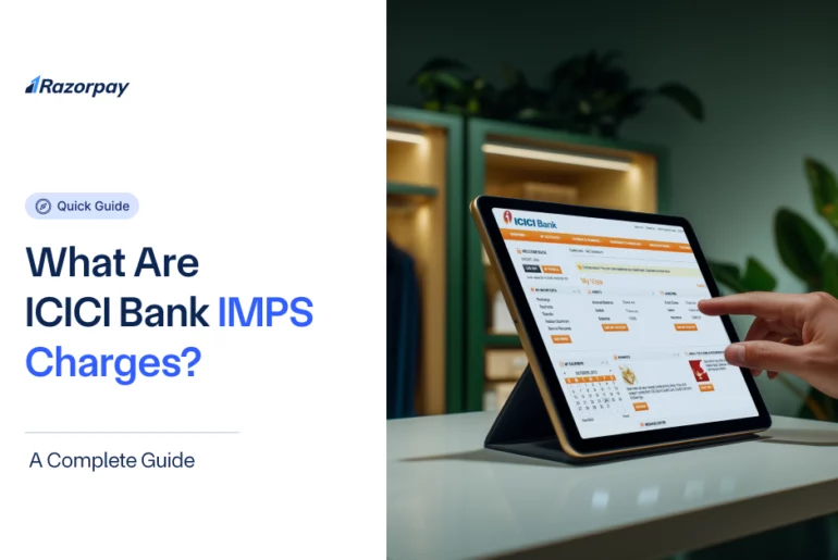 Imps Charges in Icici