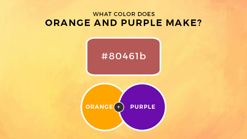 What Does Purple and Orange Make
