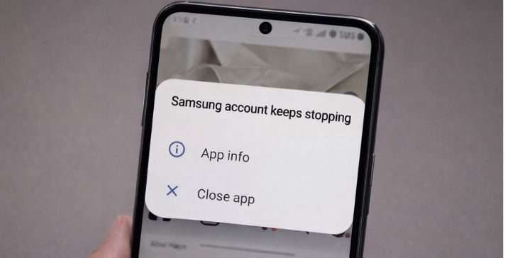 Samsung App Keeps Stopping Message