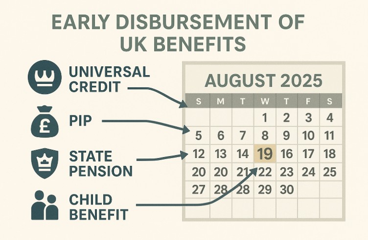 Dwp Brings Forward Benefit Payments over August Bank Holiday