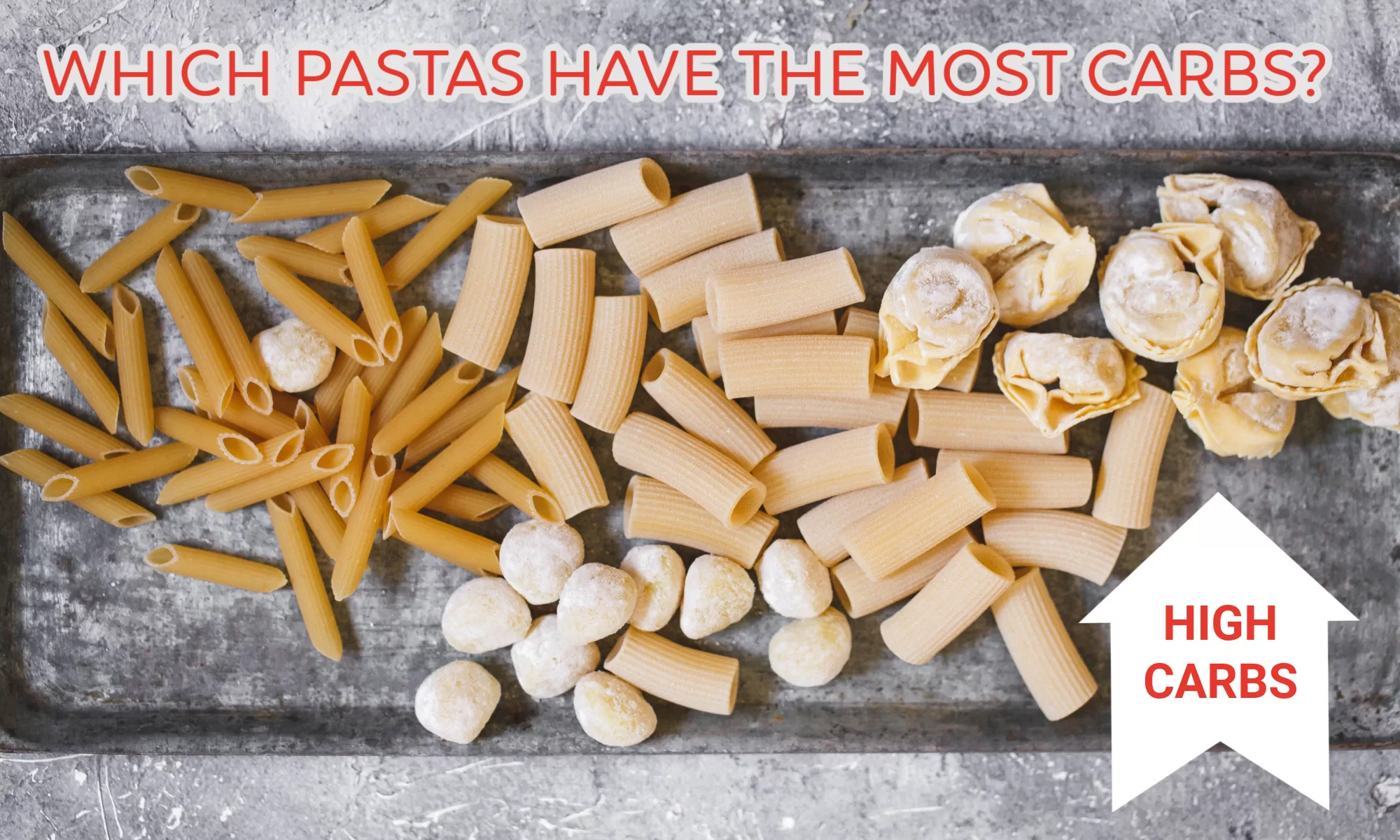Pasta High in Carbs