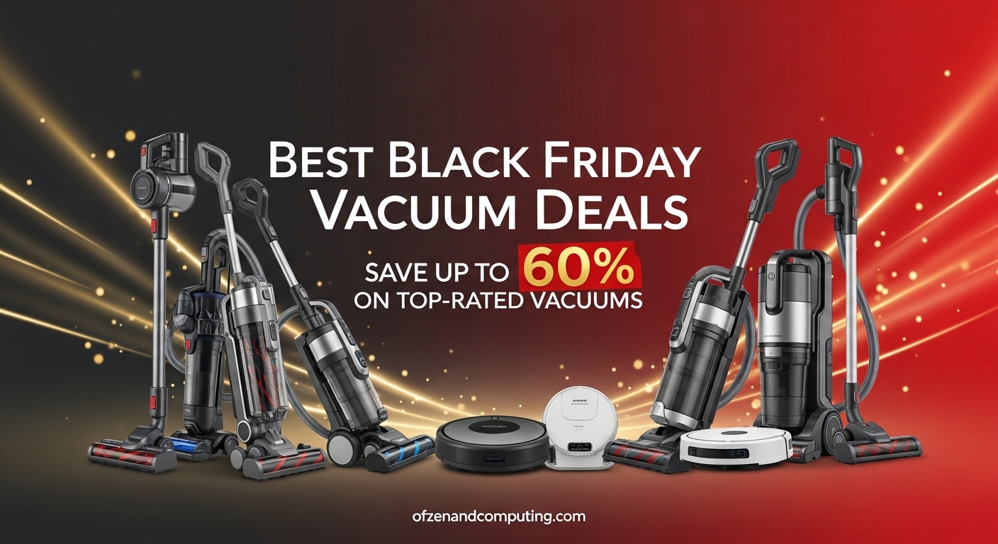 Black Friday Vacuum Cleaner Deals Uk