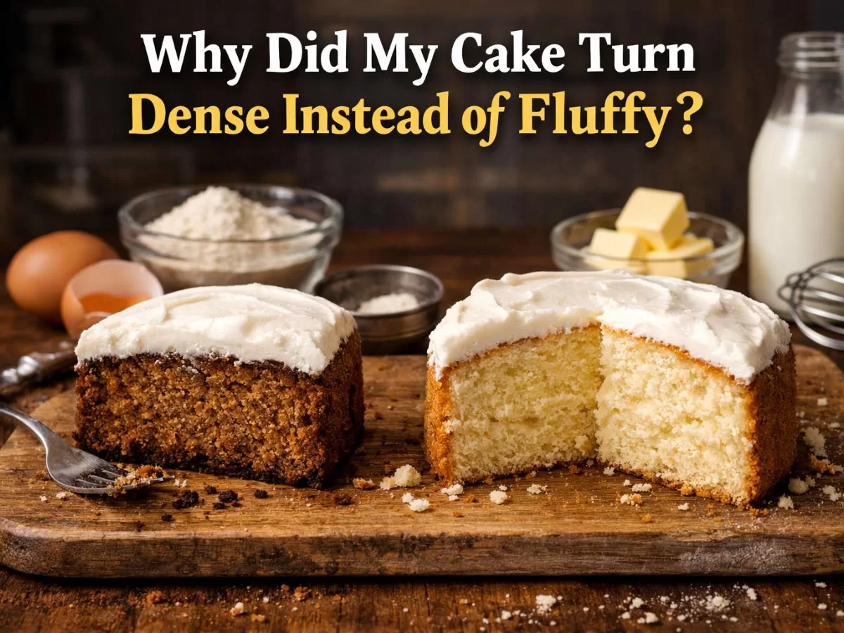 Why Did My Cake Come out Dense