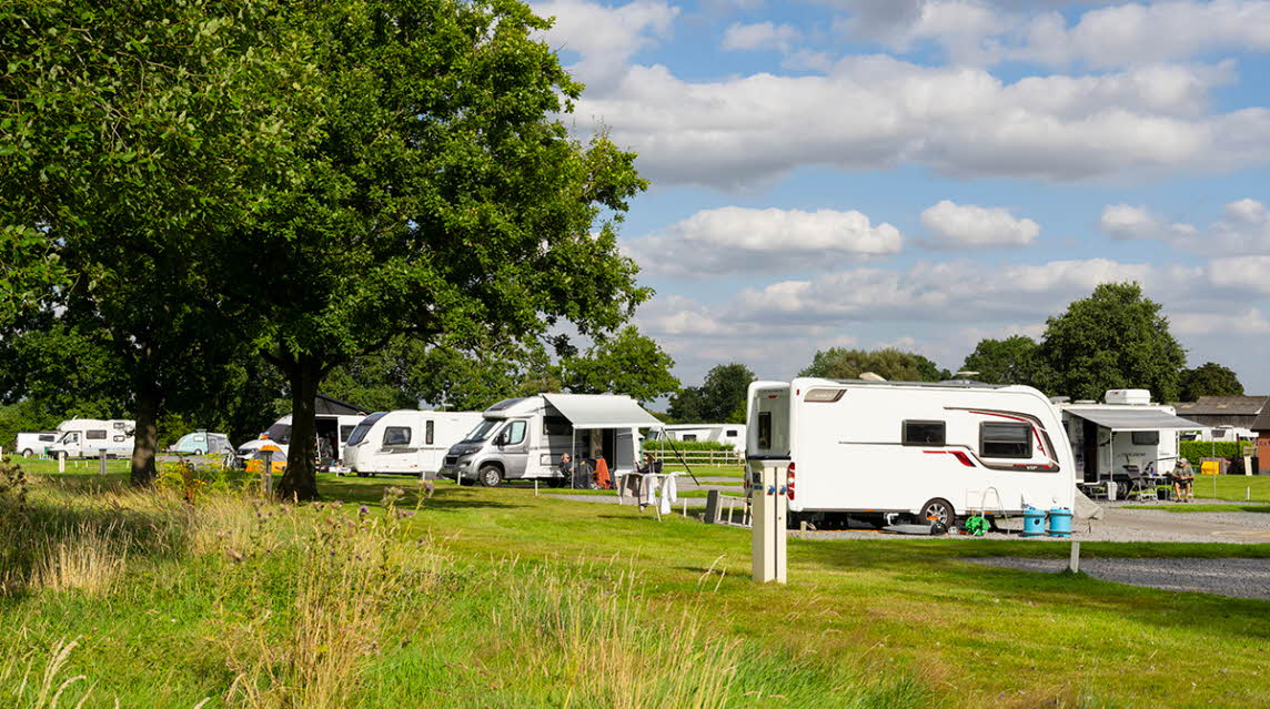 York Beechwood Grange Caravan and Motorhome Club Campsite